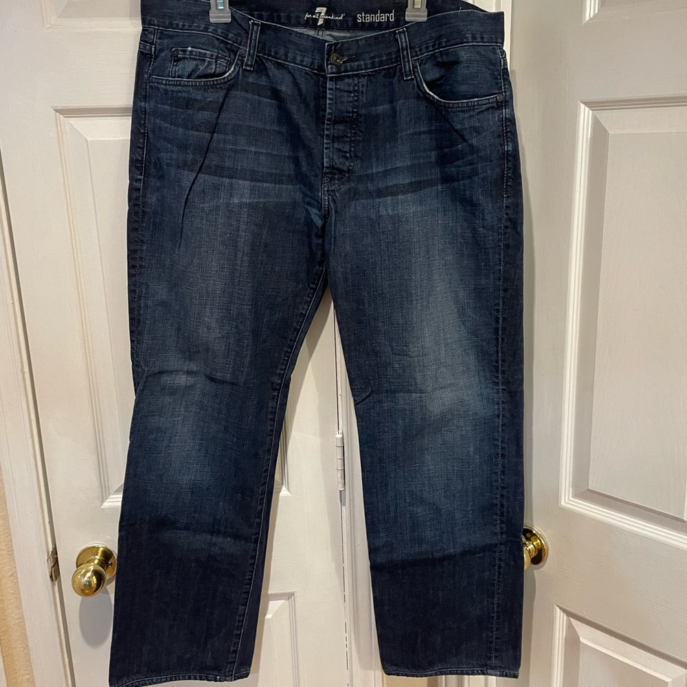 7 for all mankind standard mens jeans. Size 38